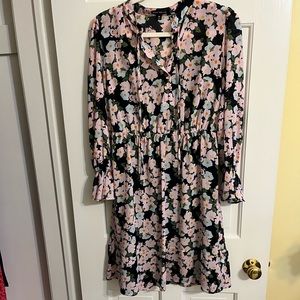 J.Crew Mercantile long sleeve floral dress